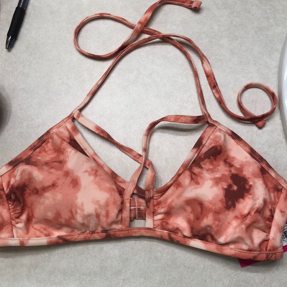 Xhilaration brand tie dye bikini top